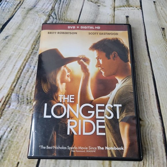 The Longest Ride DVD Digital HD Britt Robertson Scott Eastwood - Picture 1 of 3